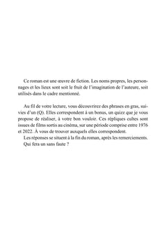 Sur votre gauche, salle 9