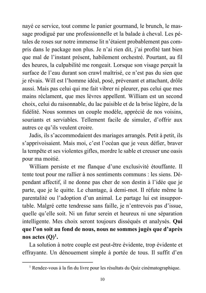 Sur votre gauche, salle 9