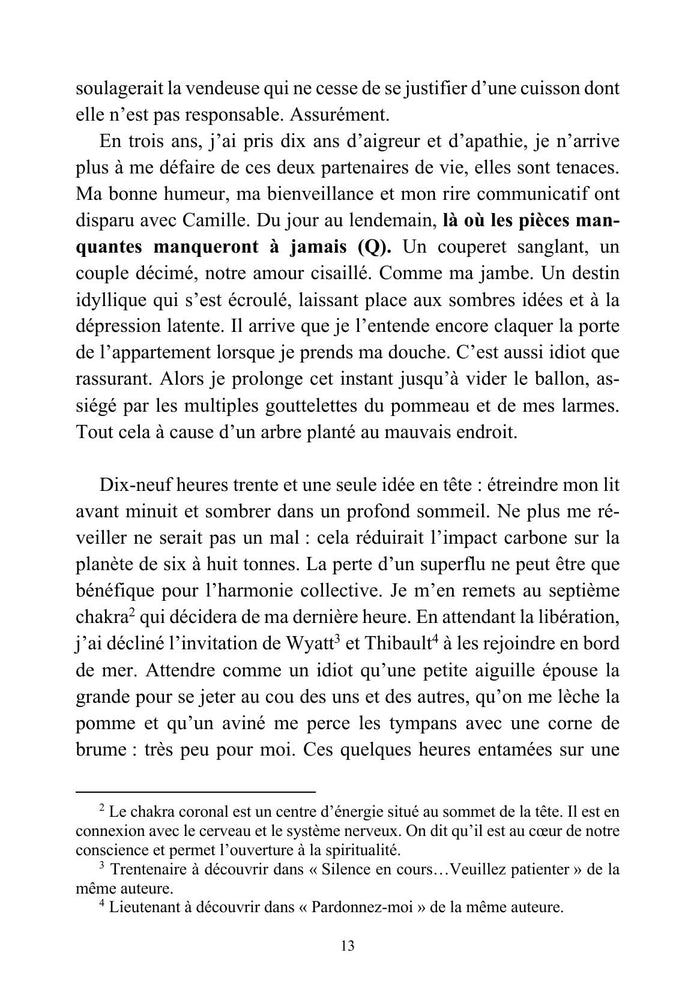 Sur votre gauche, salle 9