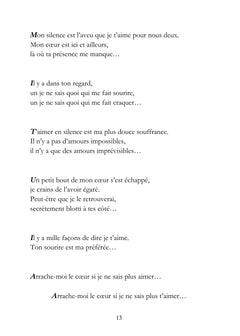 Les mots - Pensées à fleur de mots
