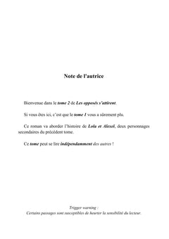 Les opposés s'attirent - Tome II : Aide-moi, aime-moi