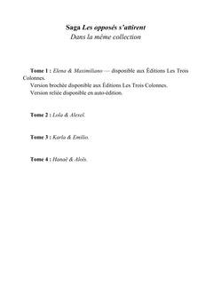 Les opposés s'attirent - Tome II : Aide-moi, aime-moi
