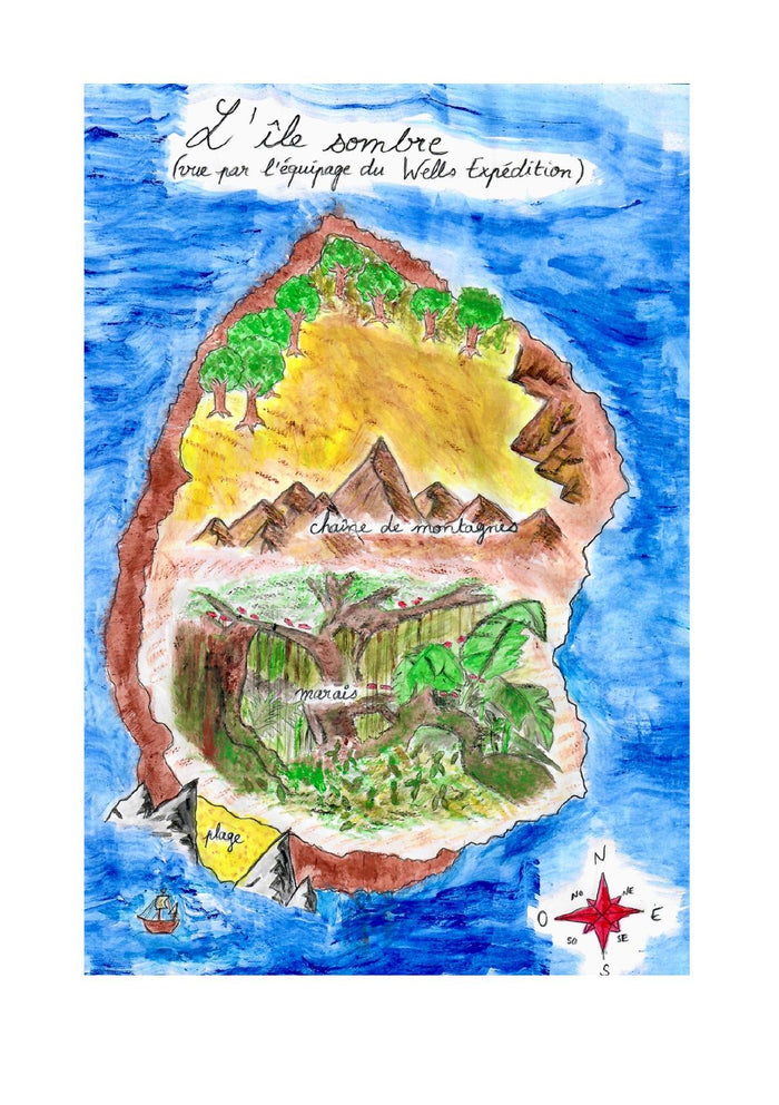 Kerry Wells et l'expédition de l'île sombre