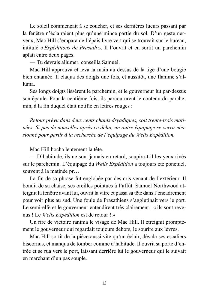 Kerry Wells et l'expédition de l'île sombre