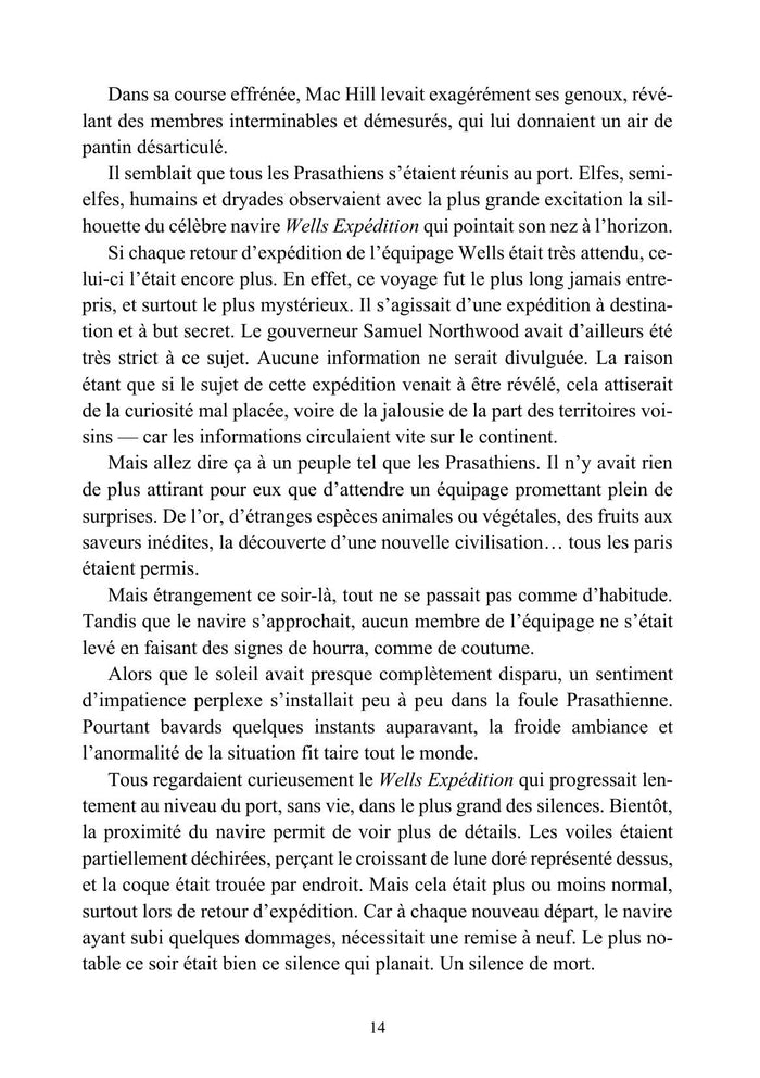 Kerry Wells et l'expédition de l'île sombre