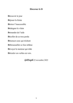 L'abécédaire poétique aux lettres illuminées