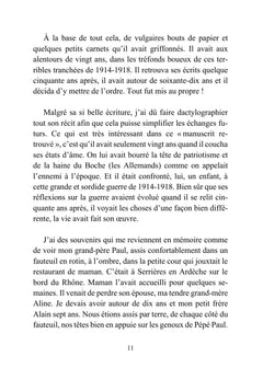 Mes tranchées de 1914-1918 et mes 20 ans