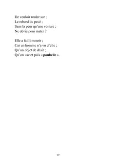 Poésie féministe - Pour les hommes - qui pensent être des mecs bien