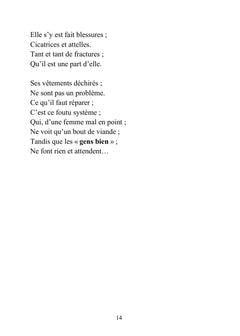 Poésie féministe - Pour les hommes - qui pensent être des mecs bien