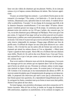 Mémoires d'une chroniqueuse en herbe