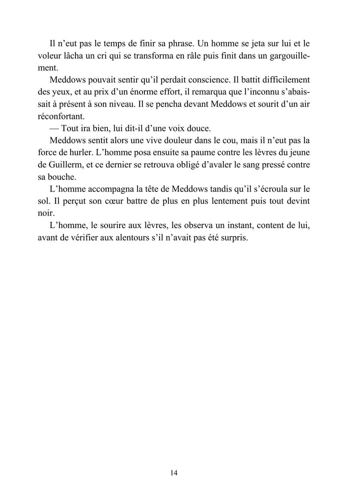 Ténèbres et Immortalité