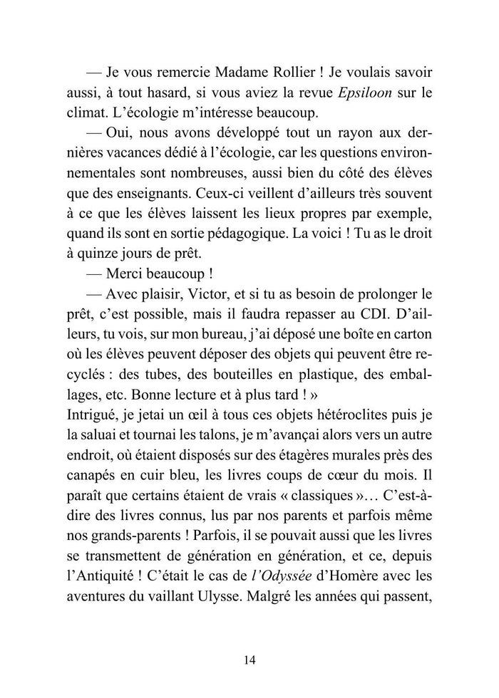 Les années collège - Tome I