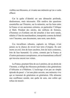La mémoire enchaînée - À la recherche de notre identité, brisée par l'exil, effacée par les maîtres