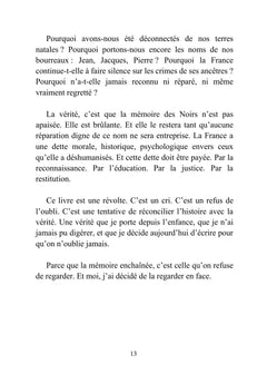 La mémoire enchaînée - À la recherche de notre identité, brisée par l'exil, effacée par les maîtres