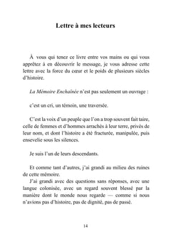 La mémoire enchaînée - À la recherche de notre identité, brisée par l'exil, effacée par les maîtres