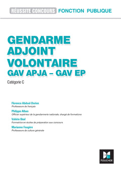 Réussite Concours - Gendarme adjoint volontaire - APJA  et EP- 2026-2027 - Préparation complète