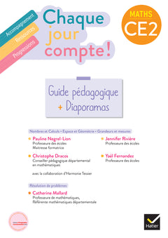 Chaque jour compte - Maths CE2 - Ed. 2025 - Guide bi-média avec diaporamas