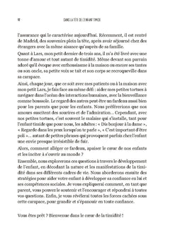 Dans la tête de l'enfant timide