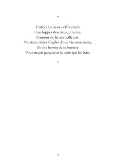 Le chant des larmes