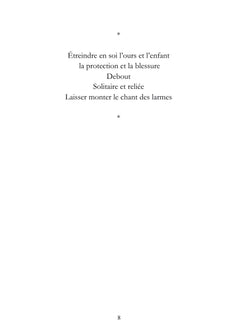 Le chant des larmes