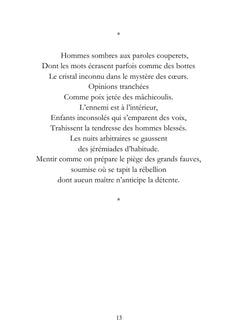 Le chant des larmes