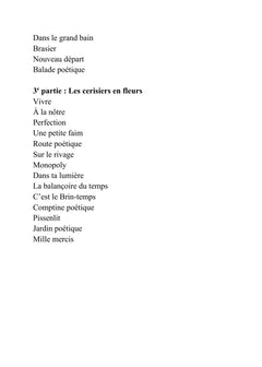 Chut ! Je fleuris