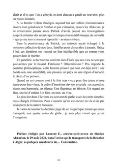 Le fil du vent et de l'oubli