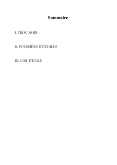 À la recherche des étoiles