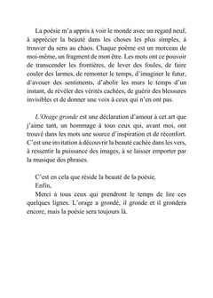 L'orage gronde