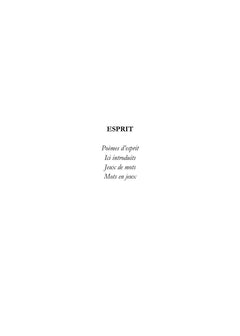 Prose en verre