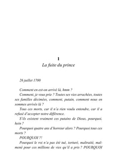 Le temps du roi parjure - Tome I : On a entravé la liberté - Partie 1