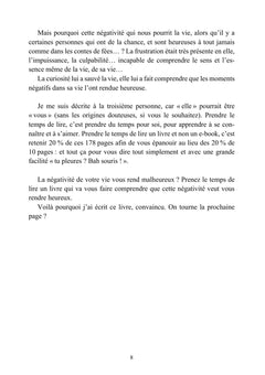 La négativité veut nous rendre heureux