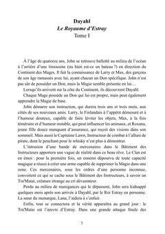 Dayahl - Tome III : Le Dernier Sous-Sol