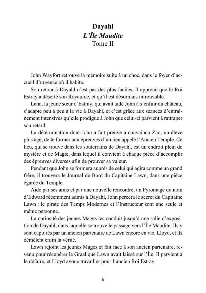 Dayahl - La Terre des Vanji