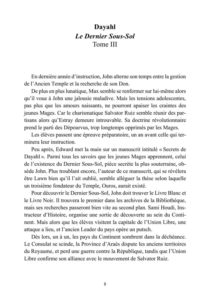 Dayahl - La Terre des Vanji