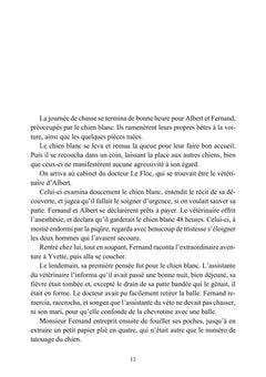 Le chien blanc