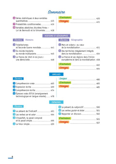 Toutes les matières - Terminale STMG