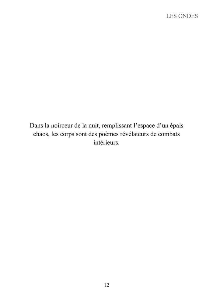 Le mouvement des vagues