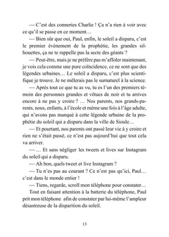 Et si le soleil avait disparu