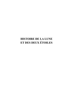 Histoire de la lune et des deux étoiles