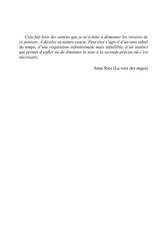 La quatrième altération - Première partie
