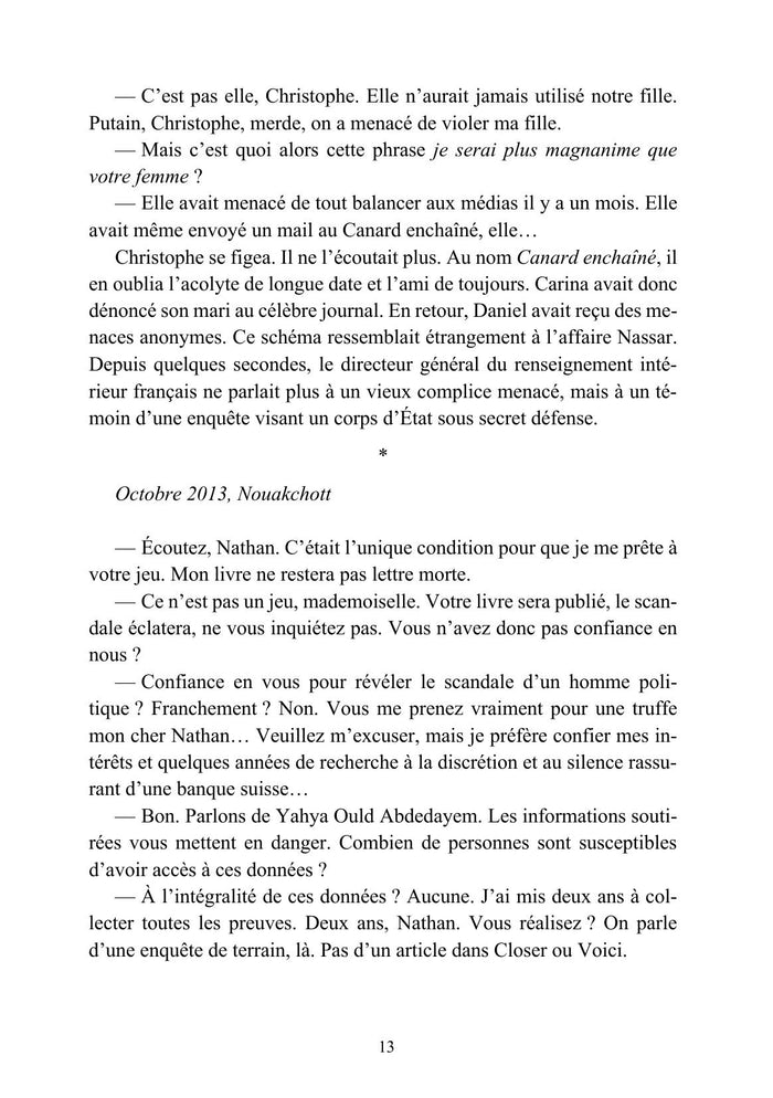 Une vérité pour une vendetta