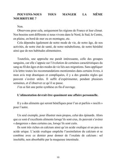 Alimentation et santé - L'essentiel pour soutenir la vie