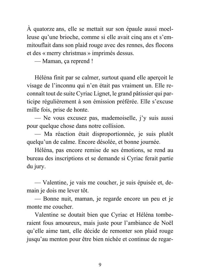 Comme dans les films de Noël !