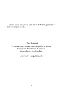 Passe, passe, passera