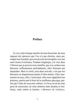 Murmures de résilience