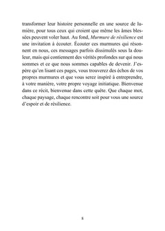 Murmures de résilience