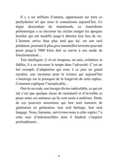 Seuls les éléphants se parlent...