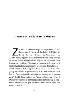 Les contes de Zakhum le menteur