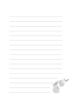 Carnet Citrons